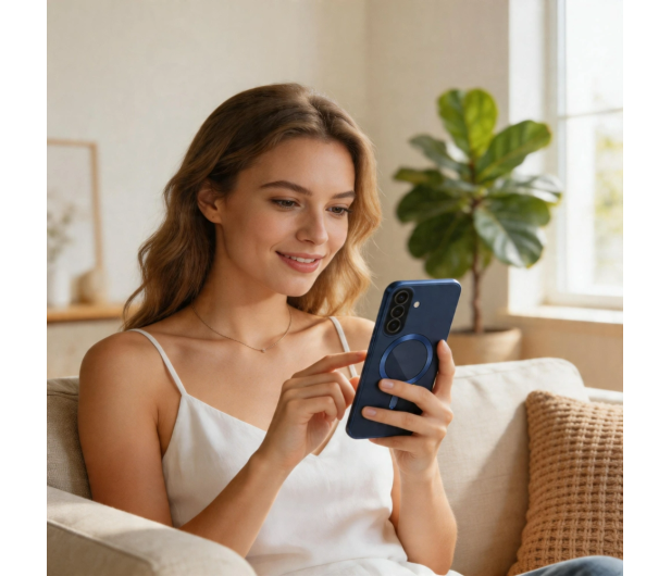 Tech-Protect Magflex Magsafe Galaxy A57 5G Navy Blue - 1523193 - zdjęcie 3
